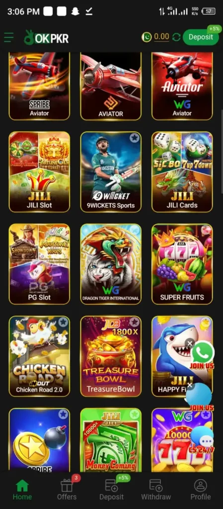 OK PKR Game