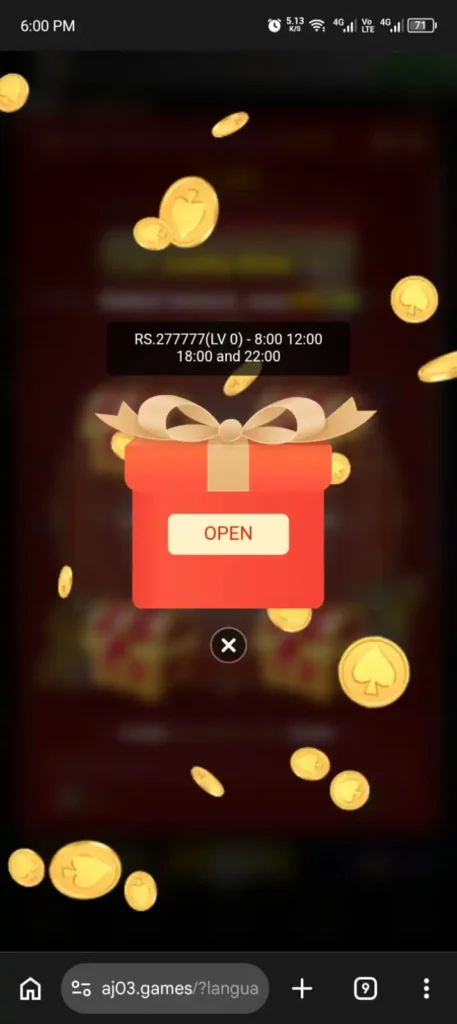 AJ03 Game Bonus